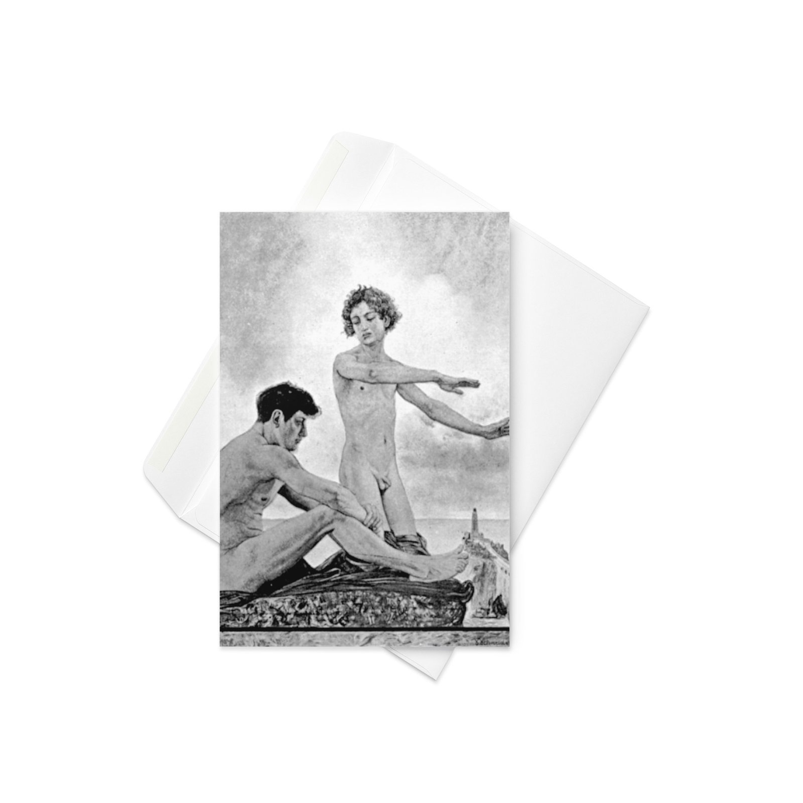 Morgendämmeru Fine Art Greetings Card