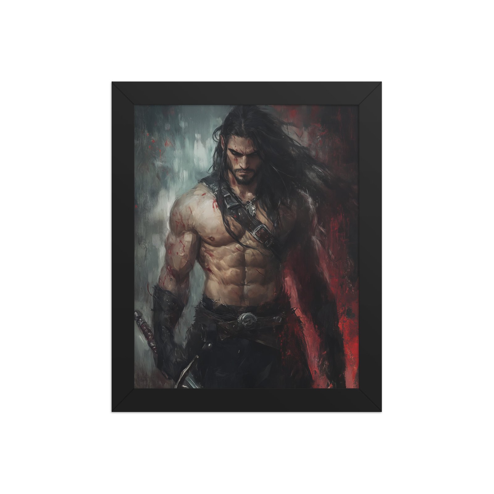 The Warrior Framed Poster