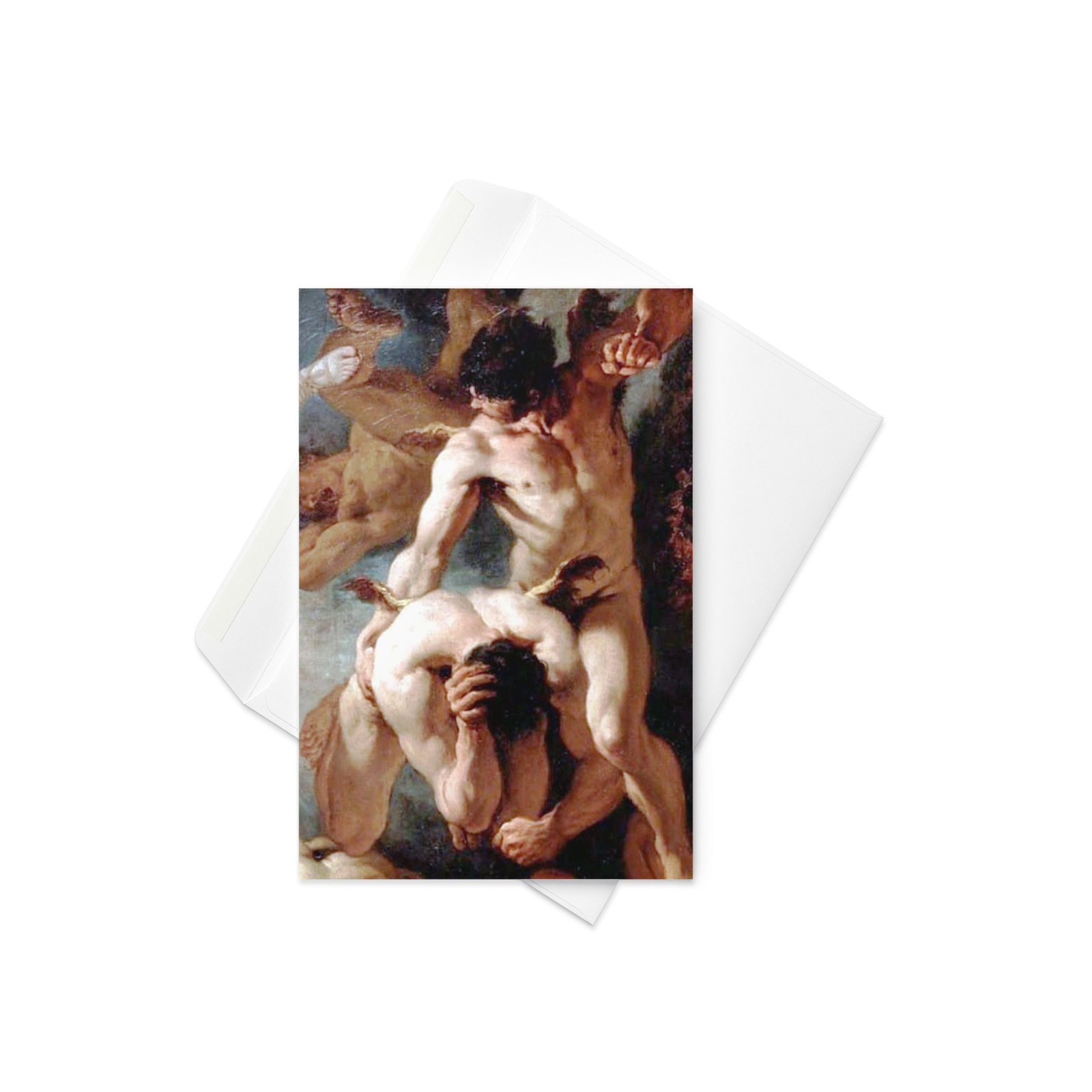The Brothers Fine Art Greetings Card