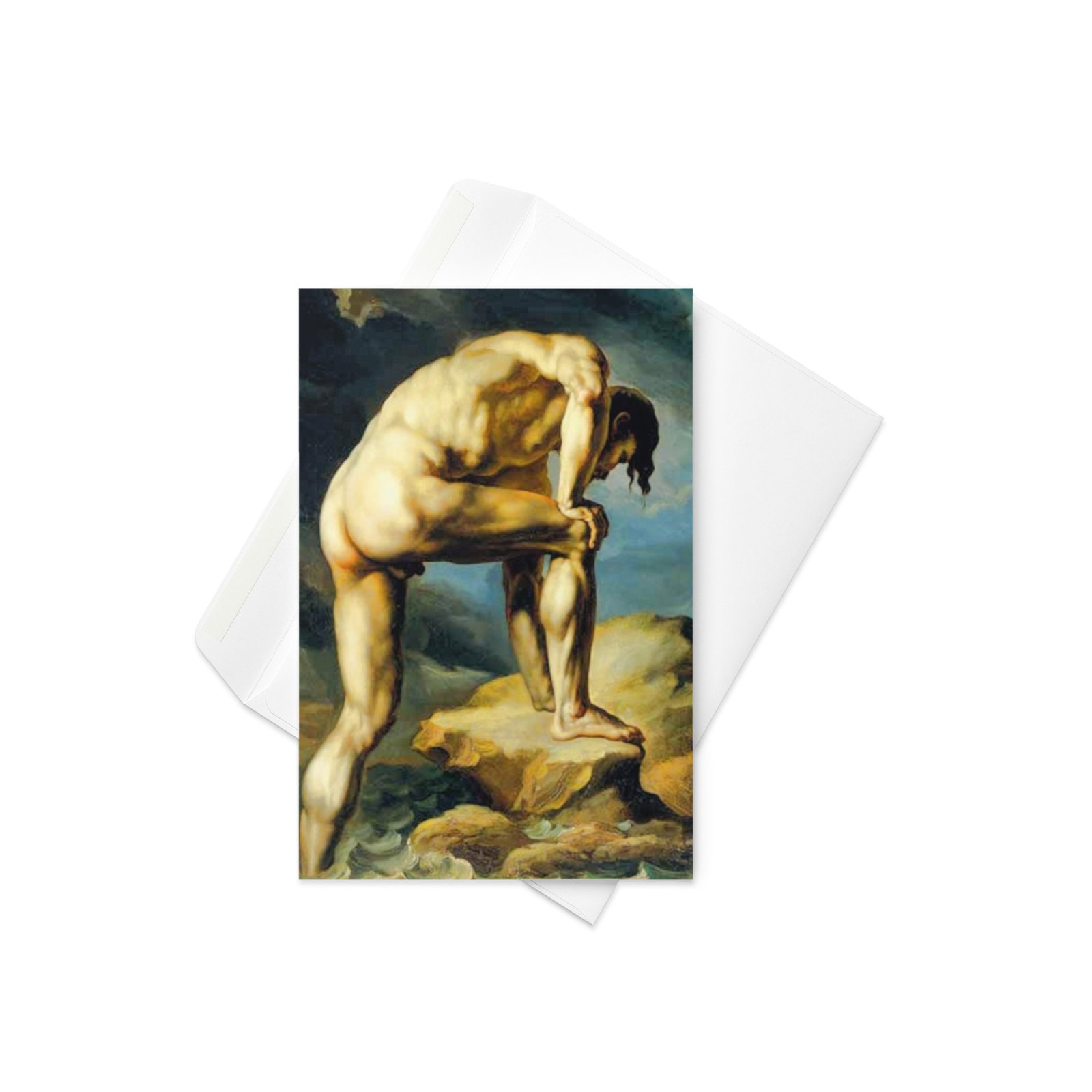 A Shipwreck Fine Art Greetings Card