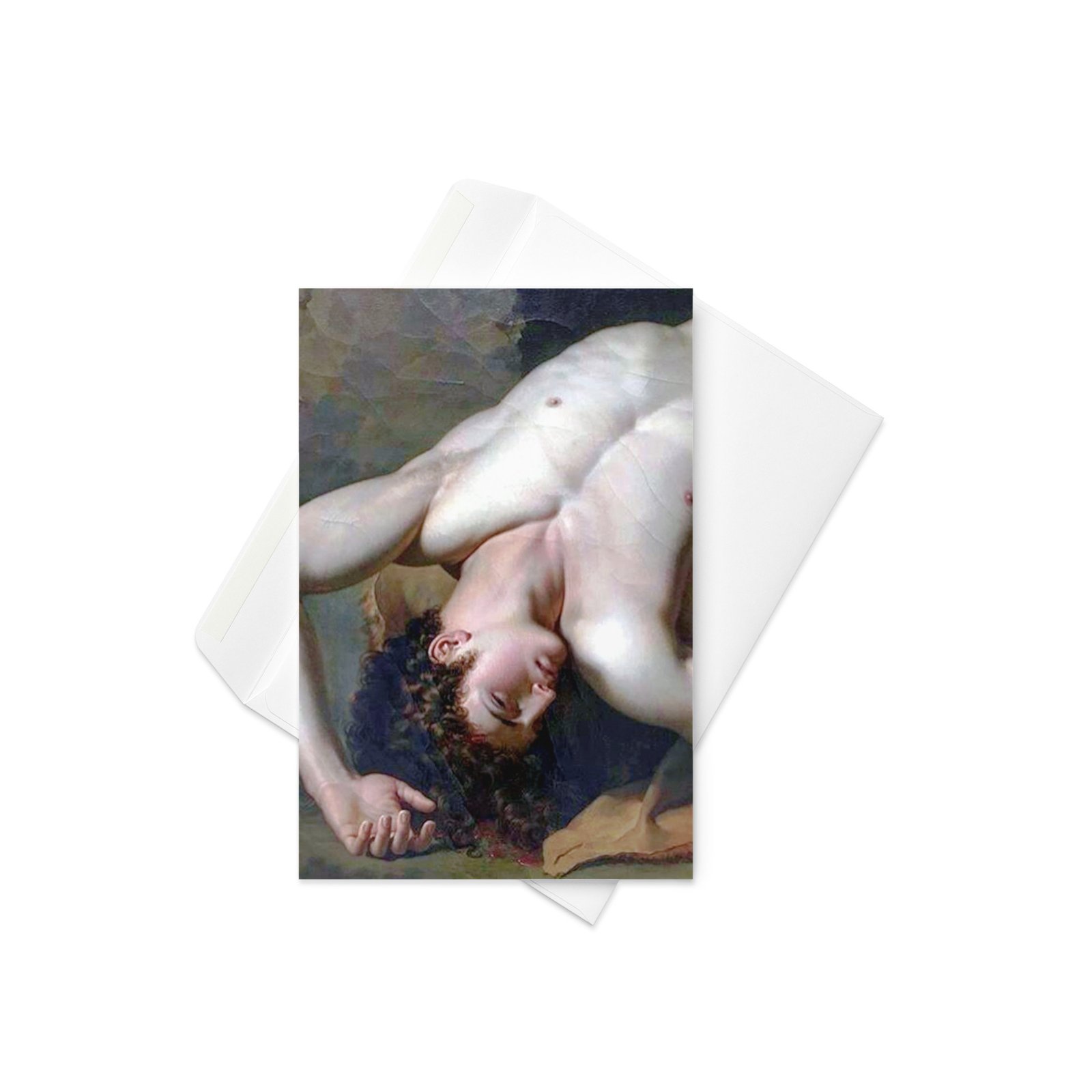 La Mort d’Abel Fine Art Greetings Card