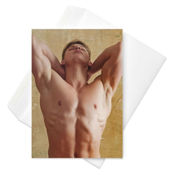 hot guy birthday card