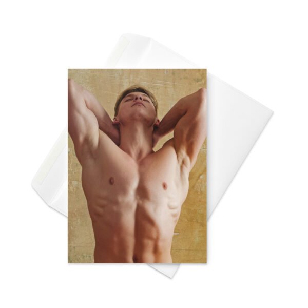hot guy birthday card