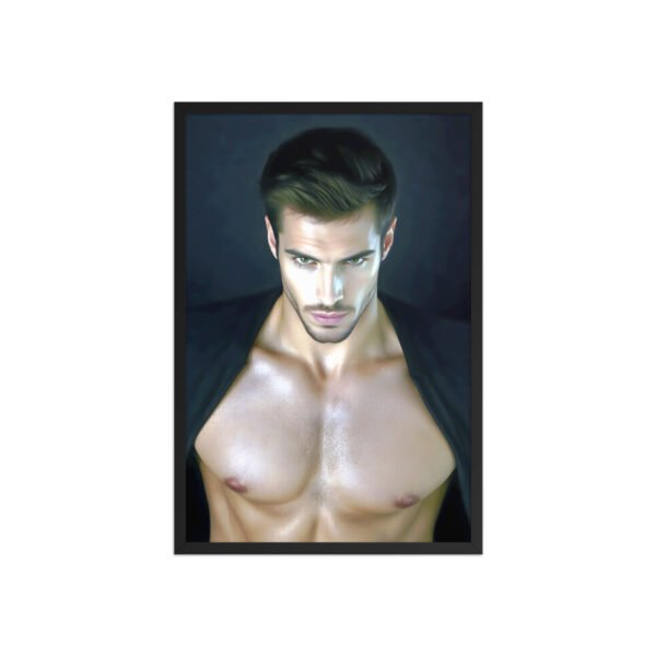 hot man poster