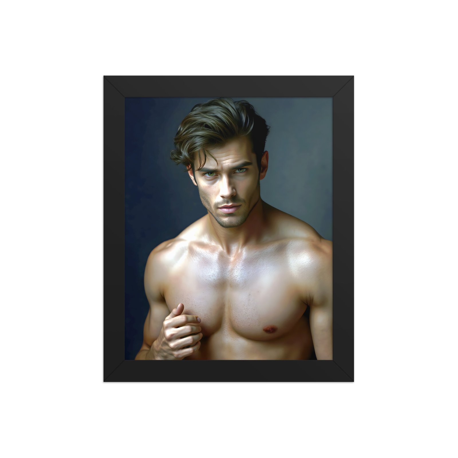 Gym Fresh Hot Guy Framed Poster