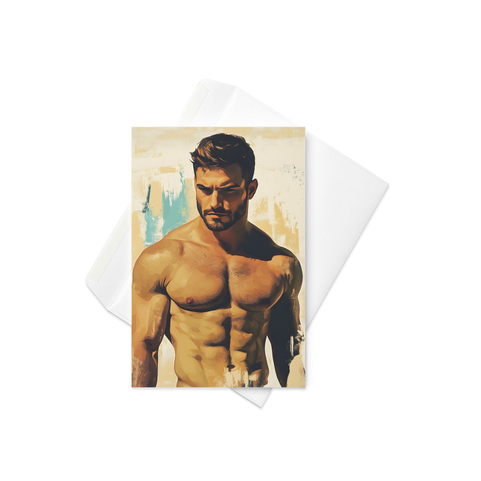 The Body Beautiful Greetings Card