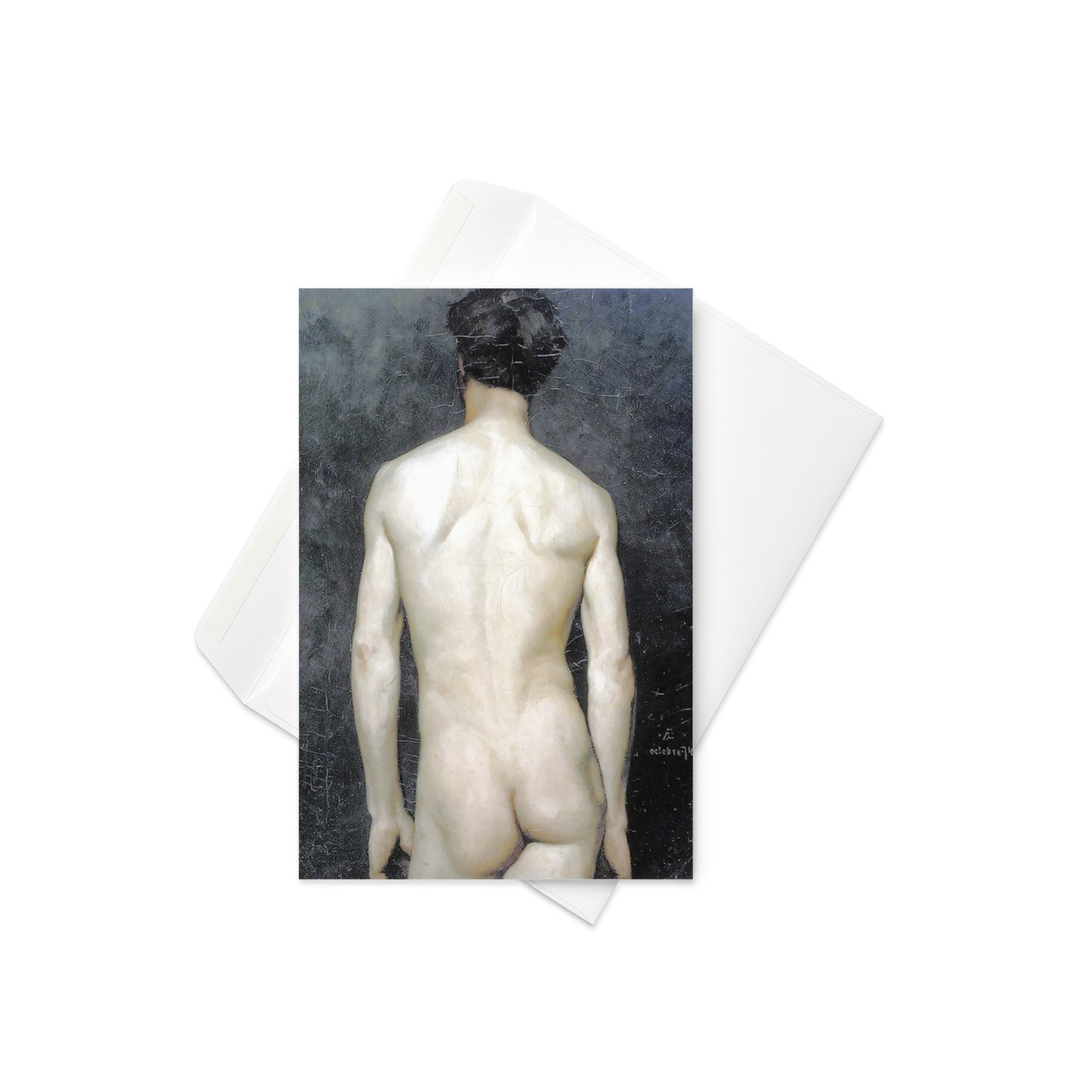View From the Rear Fine Art Greetings Card