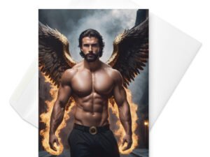 shirtless man card