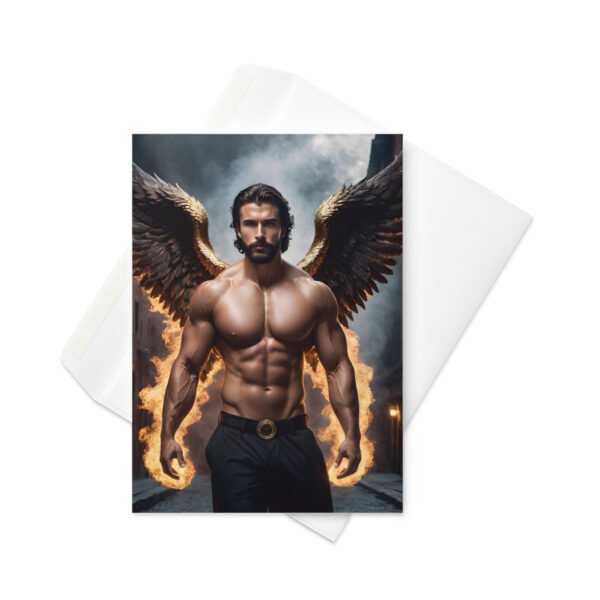 shirtless man card