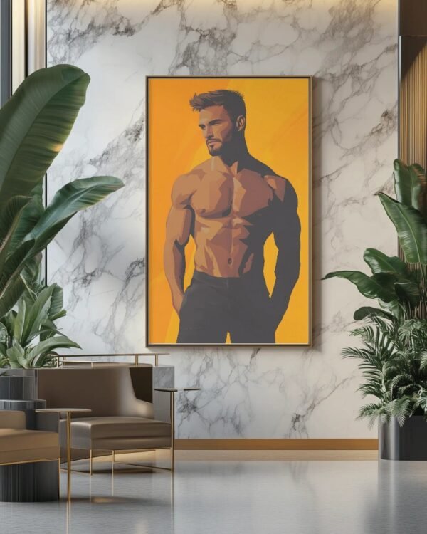 gay man room decor