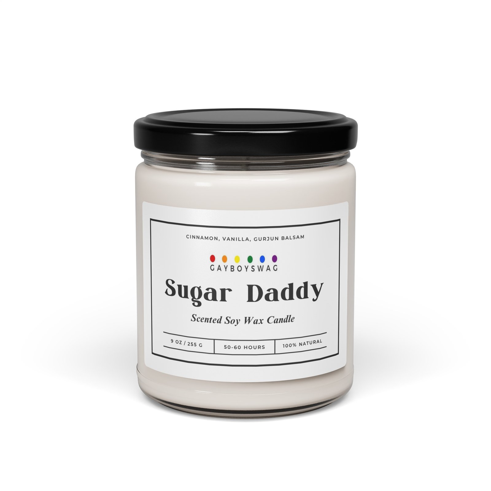 Sugar Daddy Scented Soy Candle