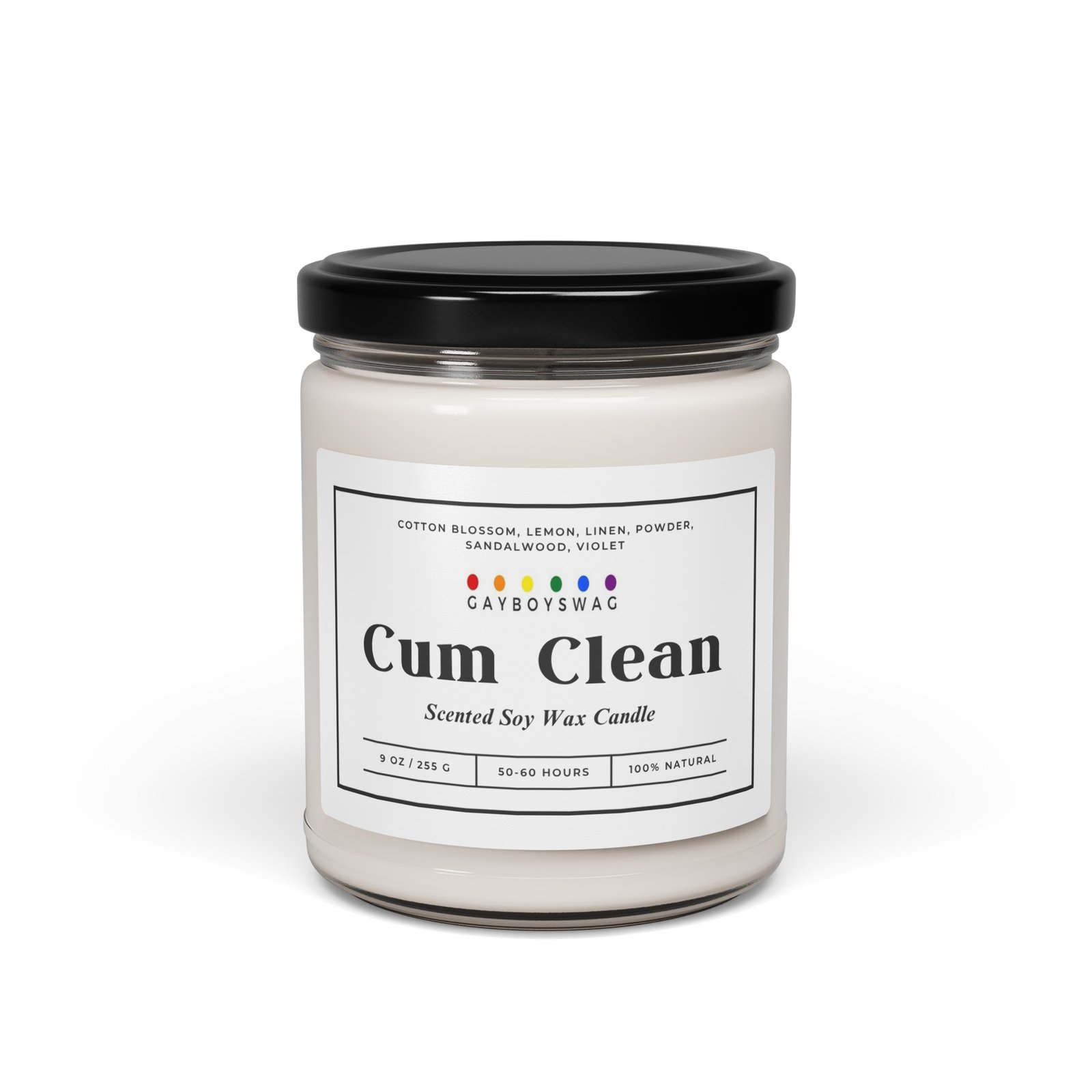 Cum Clean Scented Soy Candle