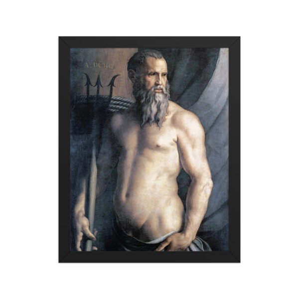 framed fine art print