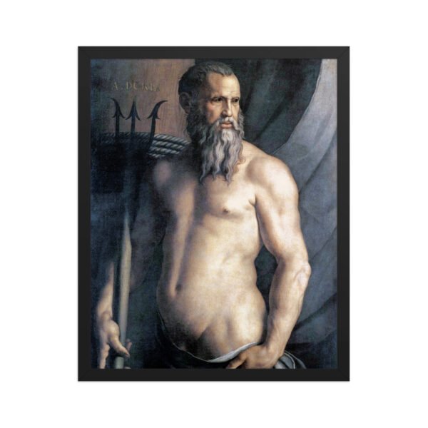 framed fine art print