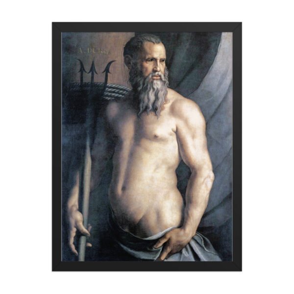framed fine art print
