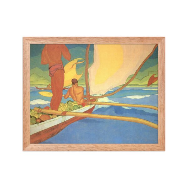 framed fine art print