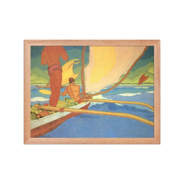 framed fine art print