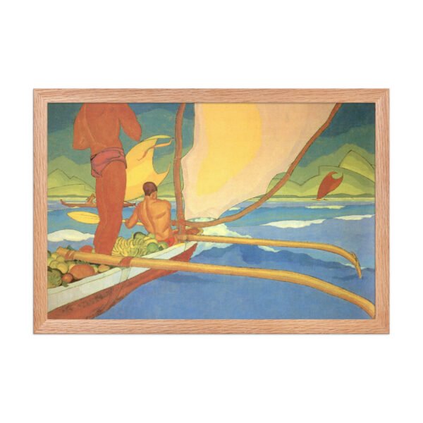 framed fine art print