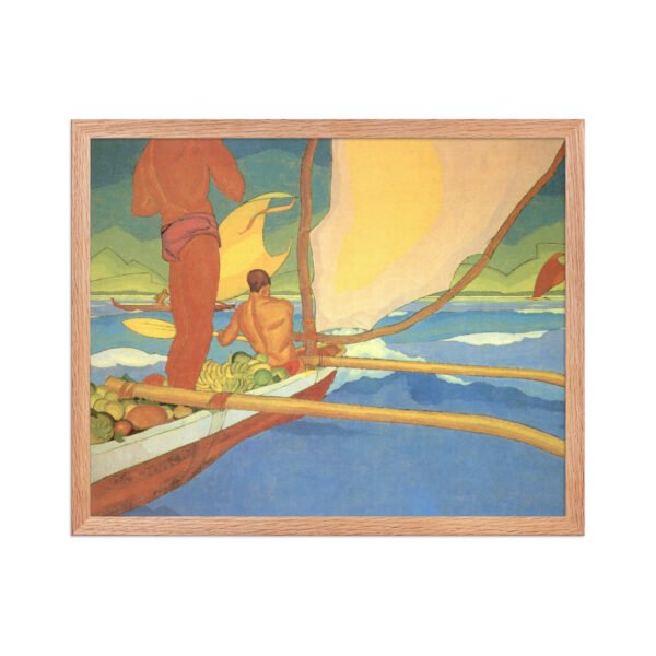 framed fine art print