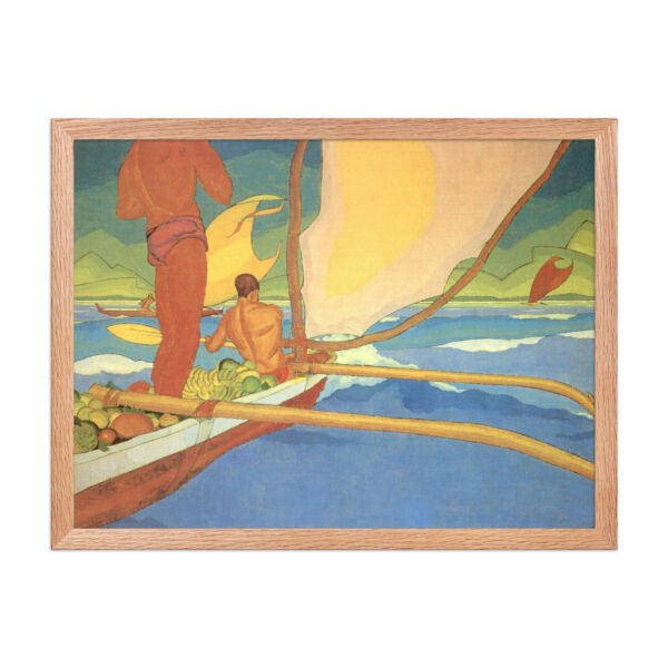 framed fine art print