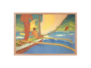 framed fine art print
