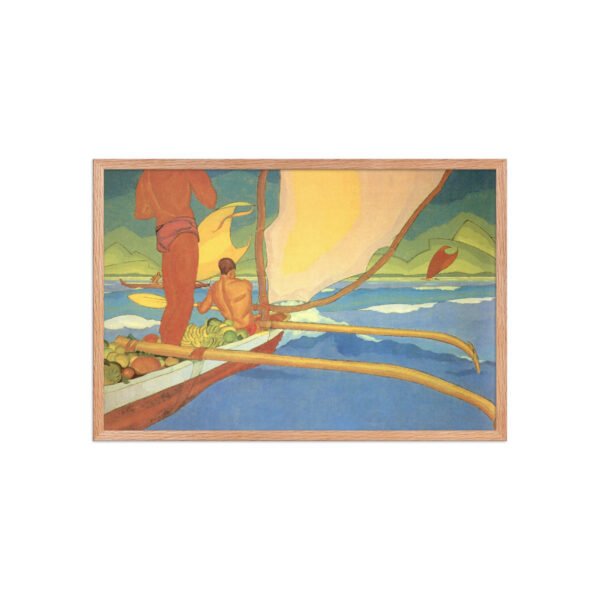 framed fine art print