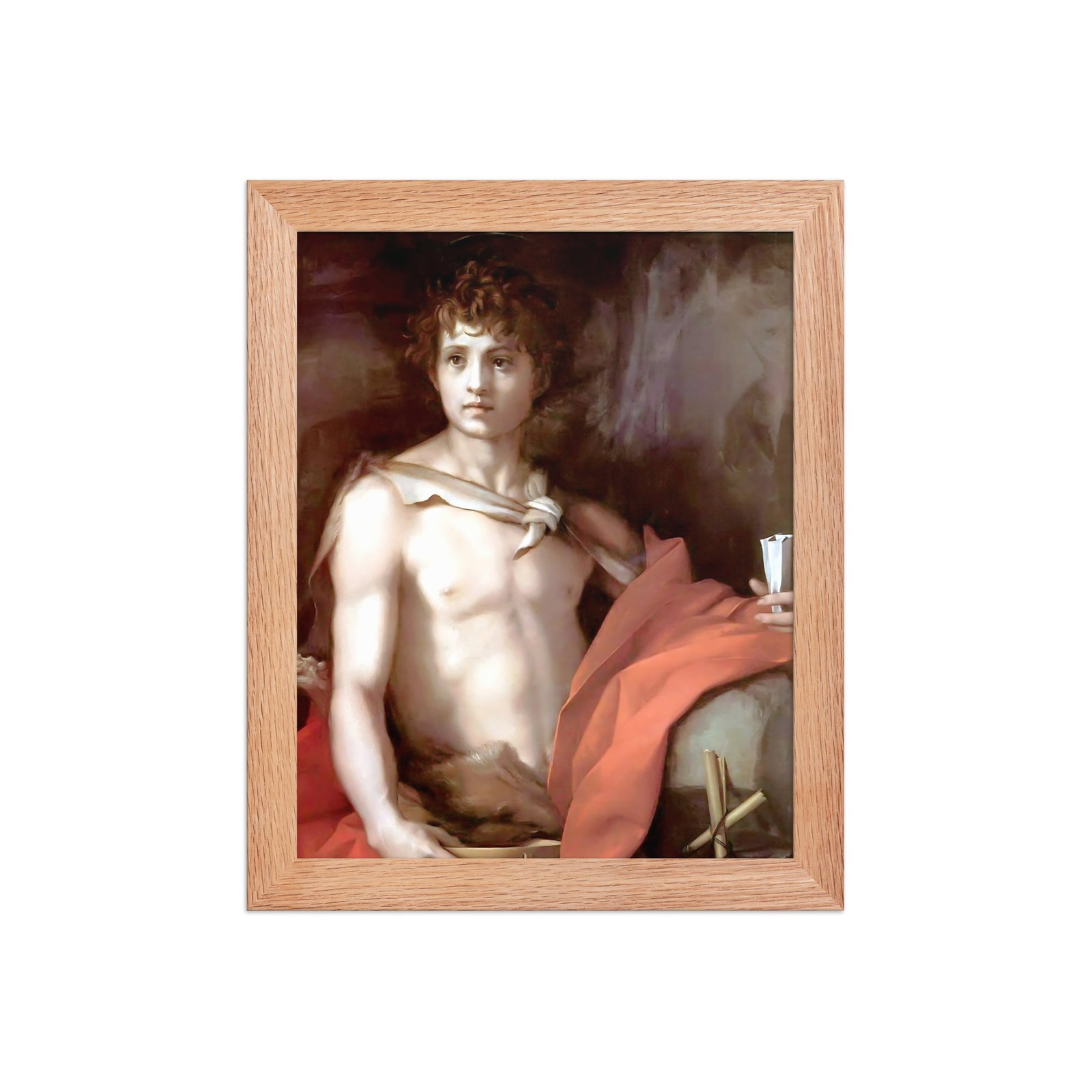 St John the Baptist Fine Art Framed Poster