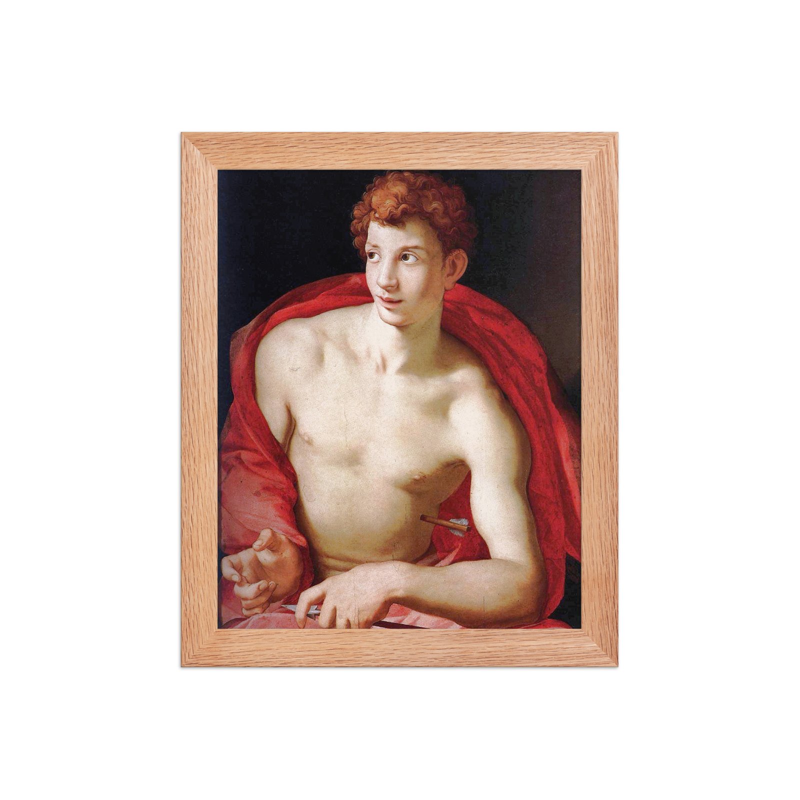Saint Sebastian Fine Art Framed Poster