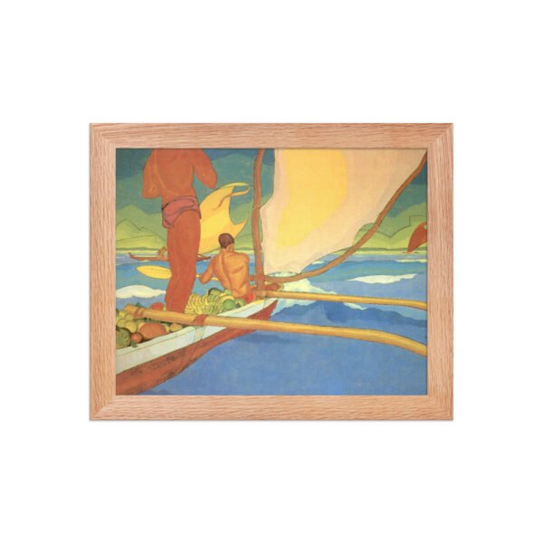 framed fine art print