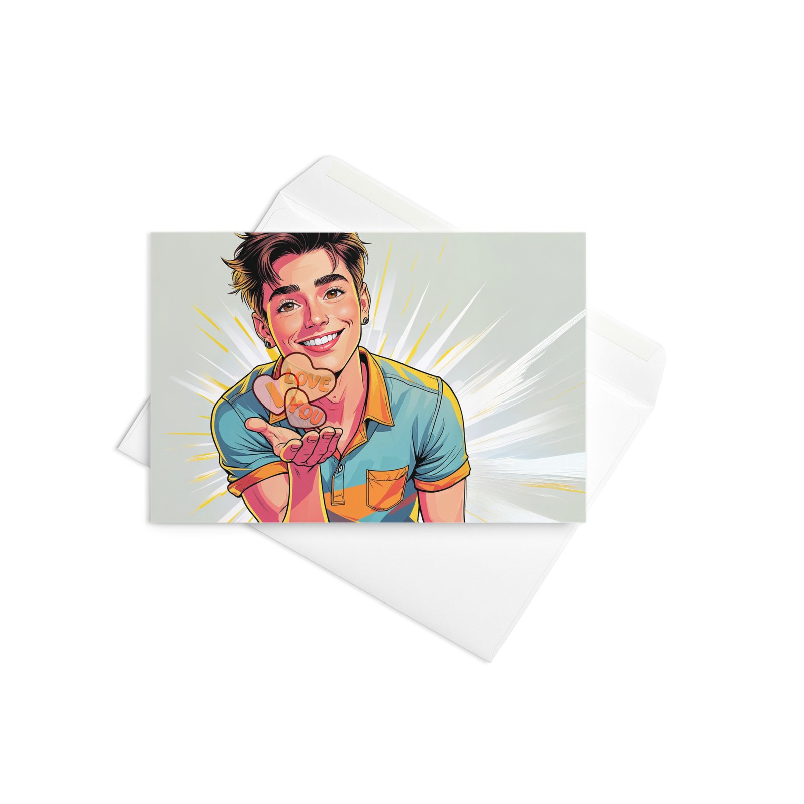 Love You Greetings Card