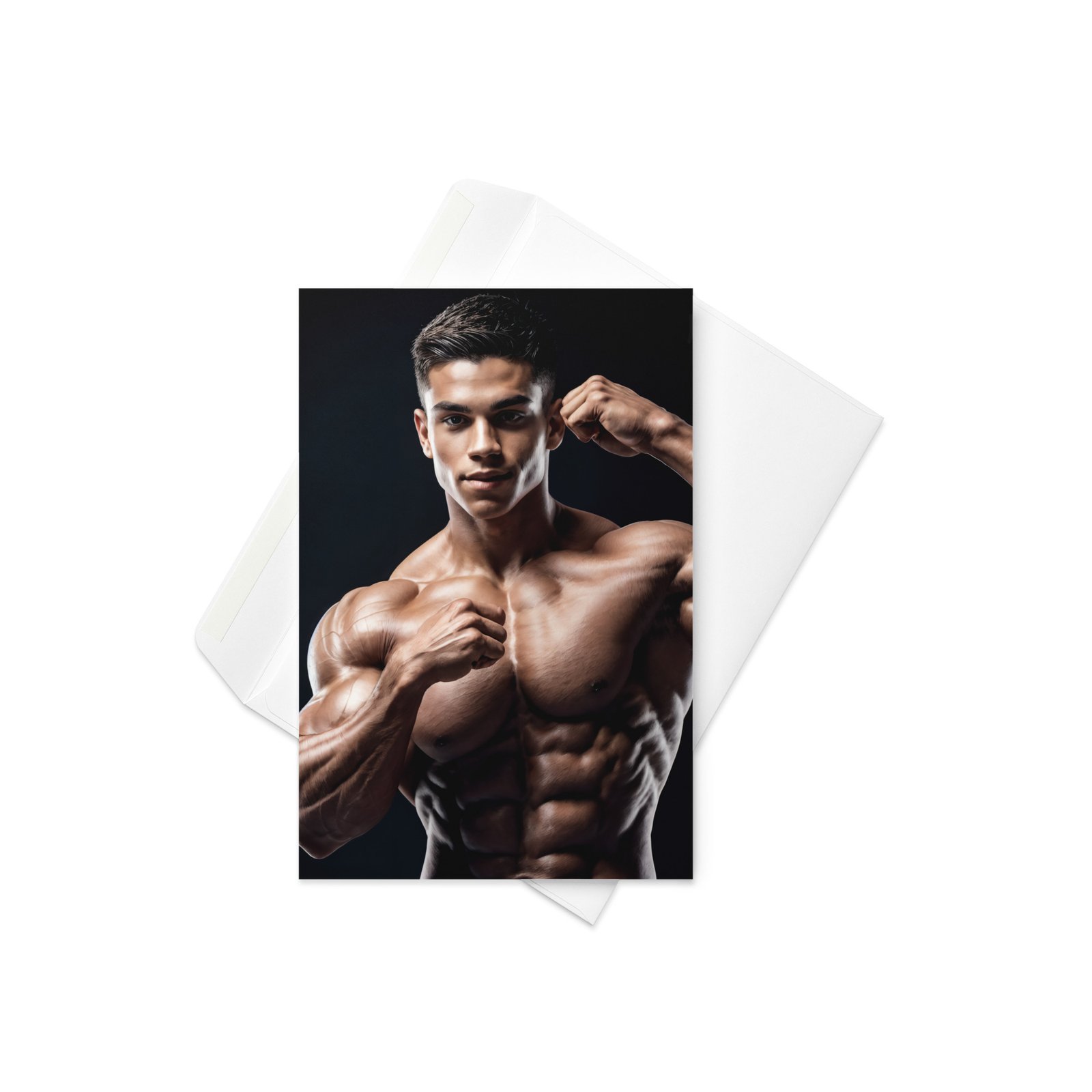 Hot and Handsome Greetings Card