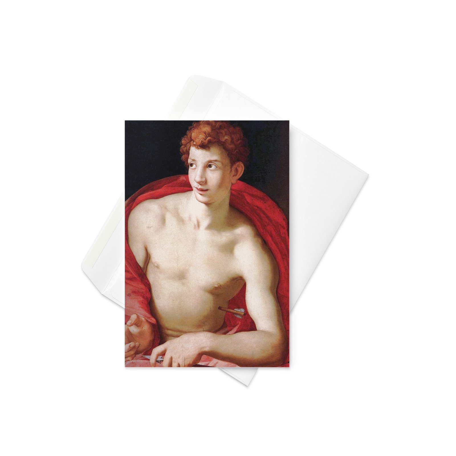 Saint Sebastian Fine Art Greetings Card
