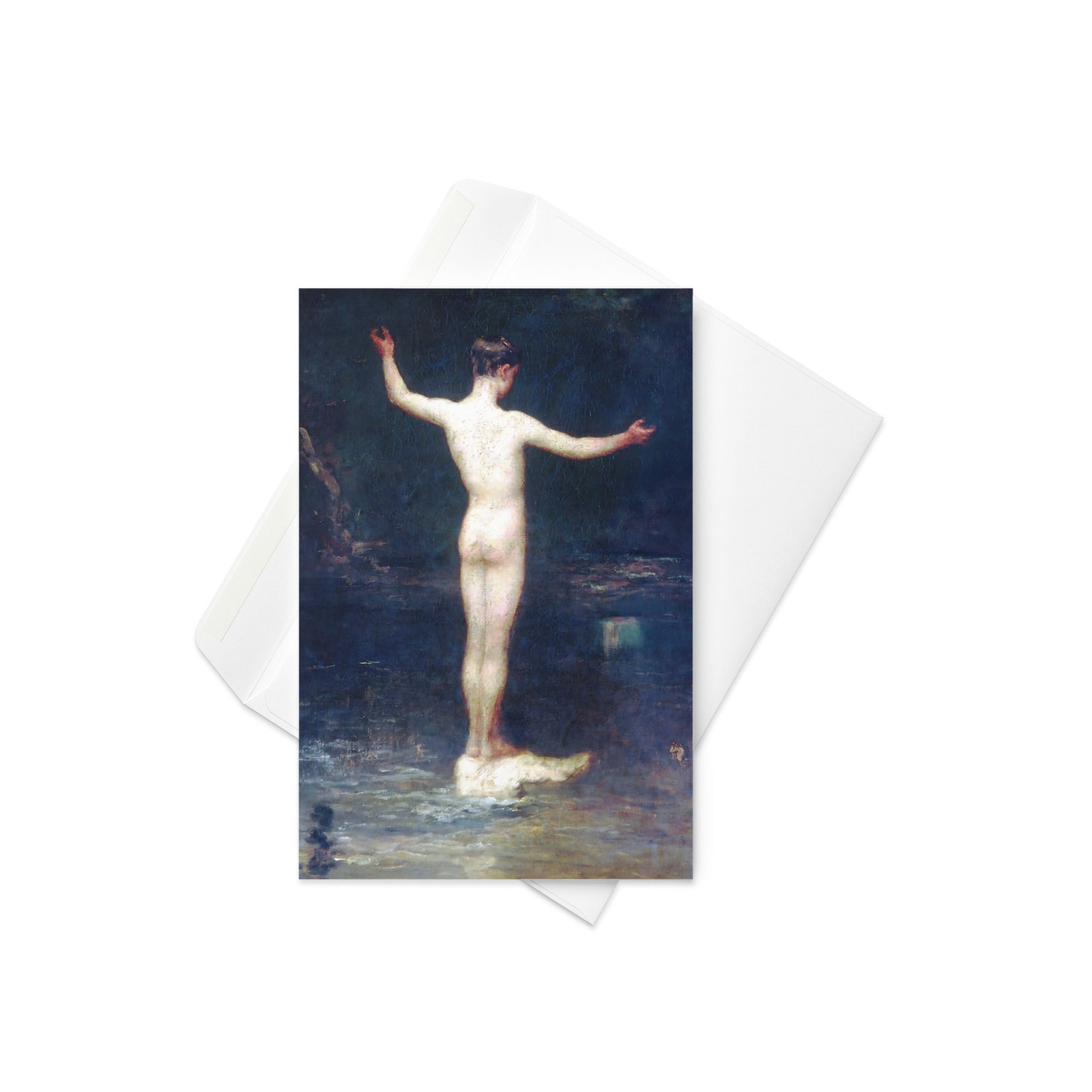 Balancing Act Fine Art Greetings Card
