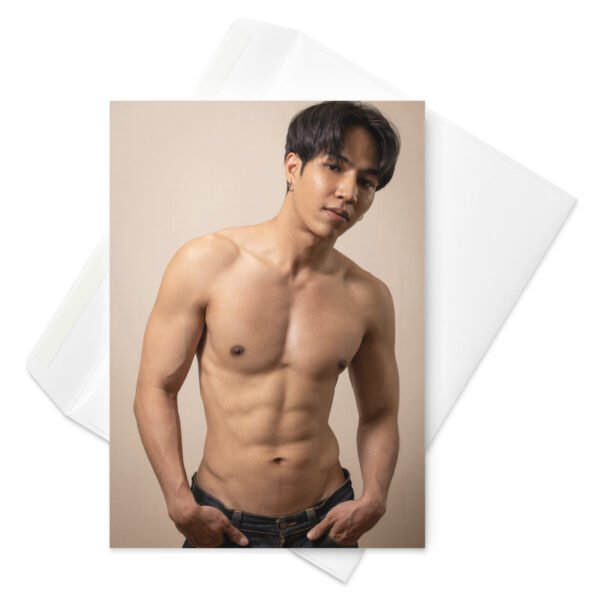 Asian Persuasion Greetings Card