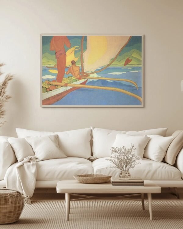 framed fine art print